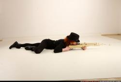 victoria-steampunk-laying-aiming-rifle