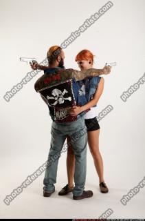 couple5-pistols-pose4-cross-shooting