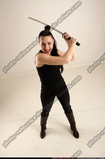 2017 06 CLAUDIA KATANA SLASH POSE 00 A