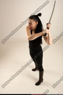 2017 06 CLAUDIA KATANA SLASH POSE 01 A