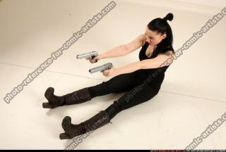 2017 06 CLAUDIA SITTING DUAL PISTOLS 01 A