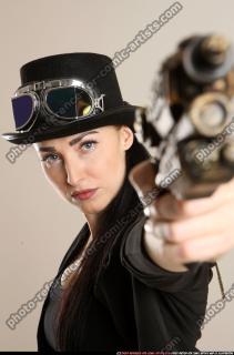 claudia-steampunk-blaster-rifle-pistol-aiming