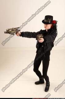 2017 08 VICTORIA STEAMPUNK CROSSBOW PISTOLS POSE1 01 A