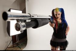 dolores-shotgun-aiming