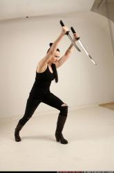 claudia-katanas-attack-pose2