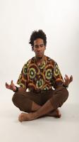 Garson AFRICAN SITTING POSE MEDITATION