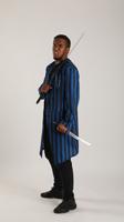 Garson STANDING POSE WITH KATANA AND DAGGER