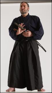 Samurai Fighting Poses With Sword Yasuke