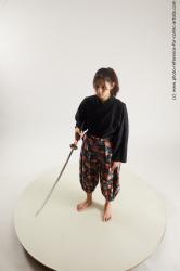 Japanese woman with sword Saori
