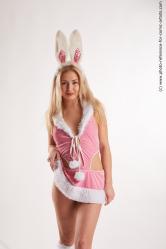 Sexy easter bunny poses Cayla Lyons