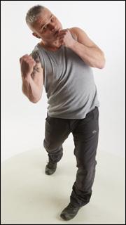 Yury fist fight poses