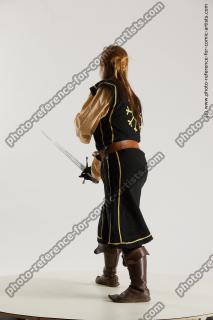 medieval warrior woman with sword vinga 07b