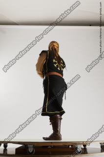 medieval warrior woman with sword vinga 08c