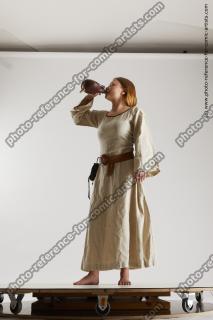 medieval village woman vinga 01c