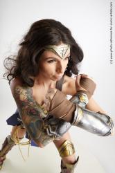 Mrs. Physiotherapist as Wonder Woman