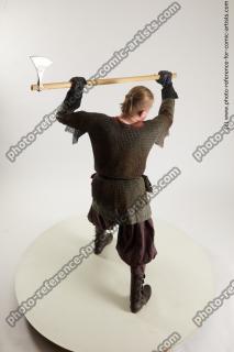 Fighting medieval warrior Sigvid