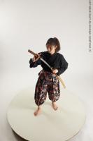 JAPANESE WOMAN IN KIMONO WITH SWORD SAORI 03A