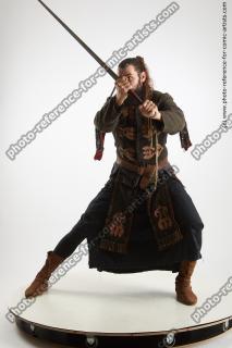 fighting medieval man with sword turgen 03