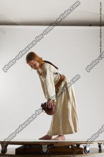 medieval village woman vinga 03c