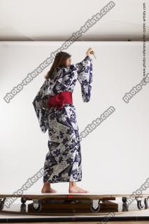 Himikay Woman Poses With Dagger Saori