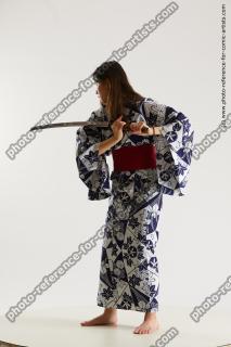 Japanese Woman With Sword Saori