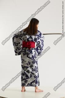 Japanese Woman With Sword Saori