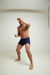 Man Adult Muscular Black Fist fight Fight Underwear