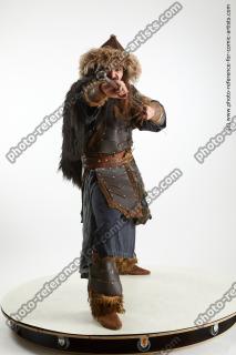 fighting mongol warrior with sword turgen 02