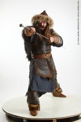Man Adult Average White Fighting with sword Fight Costumes