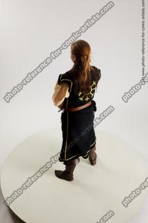medieval woman warrior with sword vinga 07a