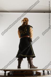 medieval woman warrior with sword vinga 10c