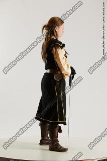 medieval woman warrior with sword vinga 12b