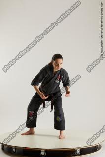fighting young woman in kimono ronda 14b
