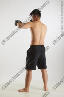 standing man with box gloves yoshinaga kuri 03