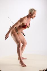 Eneli Fighting wih Katanas