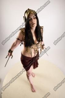 Ancksunamun Standing with Knifes 15