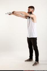 Oscar Dual Pistol Pose 