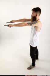 Oscar Dual Pistol Pose 