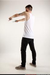 Oscar Dual Pistol Pose 