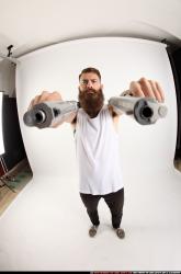 Oscar Dual Pistol Pose 