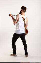 Oscar Playing Guitar