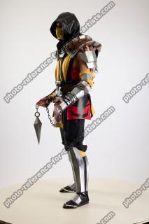 Yelvik Cosplay Scorpion Pose