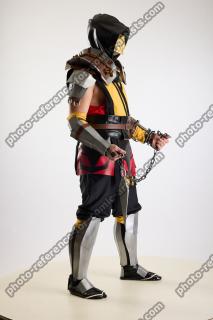 Yelvik Cosplay Scorpion Pose