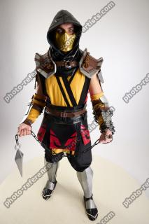 Yelvik Cosplay Scorpion Pose