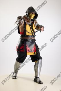 Yelvik Cosplay Scorpion Pose