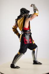 Yelvik Cosplay Scorpion Fight Pose