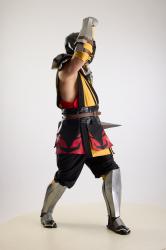 Yelvik Cosplay Scorpion Fight Pose