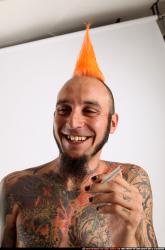 Edgar Smoking Various Poses