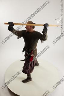 Sigvid Fighting Medieval Warrior