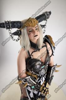 Cori Cosplay Sindragossa Pose With Axe